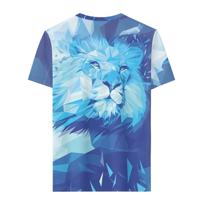 T shirt For Men Lion Graphics 3D Print Fashion - Image 2